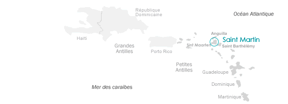 St Martin Map