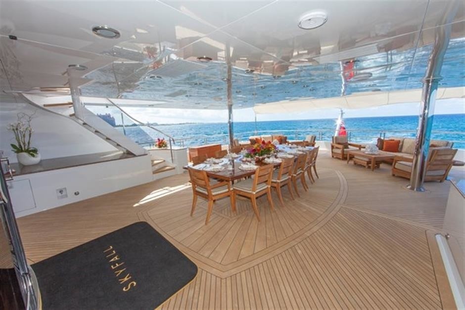 SKYFALL Yacht Charter Details, Trinity Yachts CHARTERWORLD Luxury