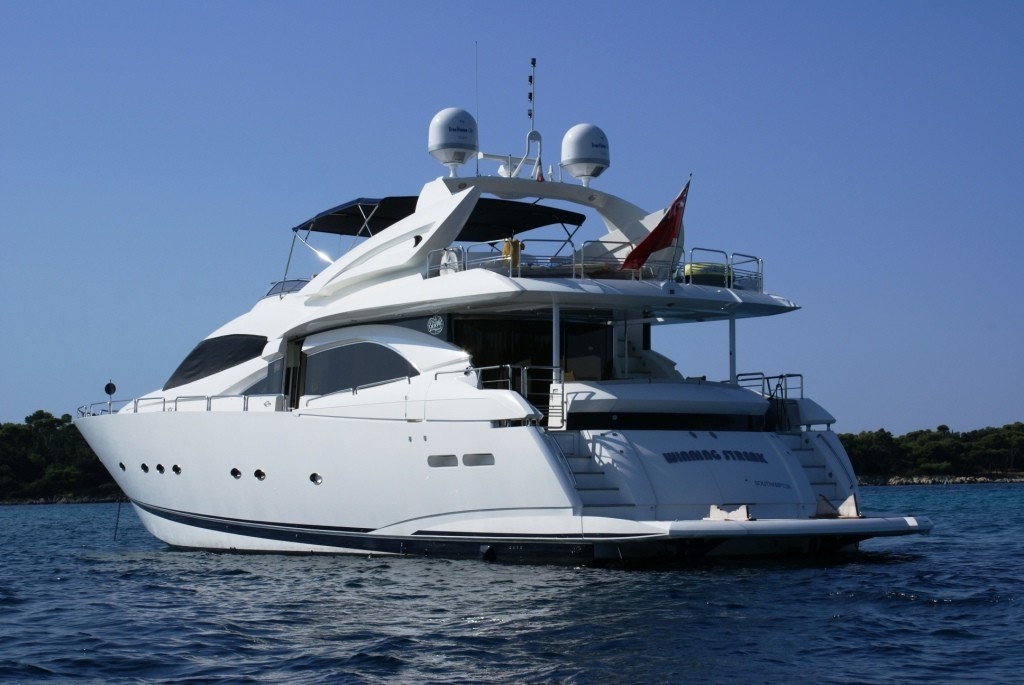 Yacht WINNING STREAK Swim Platform And Tender Luxury Yacht Browser by CHARTERWORLD