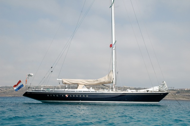 Racing sail Kings Legend Yacht Charter Details, Swan 65 