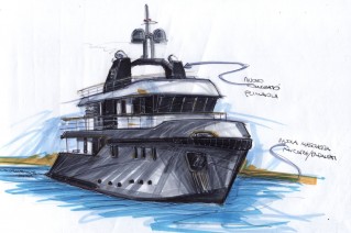 Ocean-King-88-Yacht-sketch