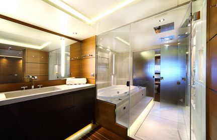 Luxury Yacht Charter ZALIV III - Master Bathroom - Mondomarine ...