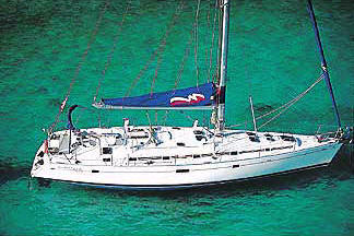 Beneteau 505 sailing yacht - Caribbean bareboat sail yacht