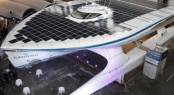 Planetsolar 30m solar powered catamaran