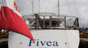 Superyacht Sloop FIVEA by Perini Navi Shipyard
