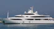 Superyacht Mimtee by CRN Ancona at her launch party