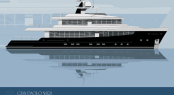 Unusual 35m motor yacht concept by Gian Paolo Nari 