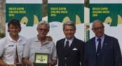 Andres Soriano, owner of ALEGRE receives a Rolex timepiece from Mr. Marini, Rolex Italy - Photo credit Rolex - Carlo Borlenghi Andres Soriano, owner of ALEGRE receives a Rolex timepiece from Mr. Marini, Rolex Italy - Photo credit Rolex - Carlo Borlenghi