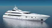 Motor Yacht Turquise NB52 Side View