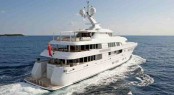 Superyacht Arkley, the 60-metre L&Atilde;&frac14;rssen was judged to be the winner of t