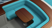 Aquariva Speedboat reinterpreted by Marc Newson in collaboration with RIVA Aquariva Speedboat reinterpreted by Marc Newson in collaboration with RIVA
