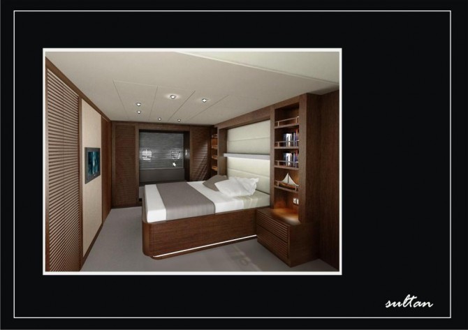 Guest Cabin - Sailing Yacht Cobra Sultan Guest Cabin - Sailing Yacht Cobra Sultan