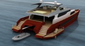 Kharima 81 Catamaran Aft View rendering - Image coutesy of Pro Ship Kharima 81 Catamaran Aft View rendering - Image coutesy of Pro Ship