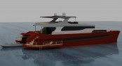 Kharima catamaran rendering - Image courtesy of Pro Ship Kharima catamaran rendering - Image courtesy of Pro Ship