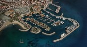 Birds View at the Limassol Marina 