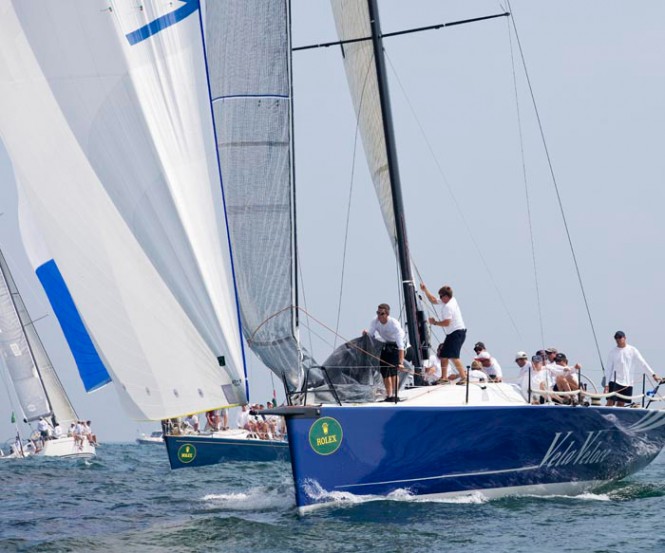 Richard Oland's Vela Voloce won IRC 2 with four firsts and two seconds. Photo Credit Rolex - Daniel Forster Richard Oland's Vela Voloce won IRC 2 with four firsts and two seconds. Photo Credit Rolex - Daniel Forster