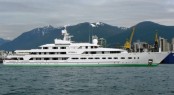 Superyacht Attessa IV before her extensive refit.