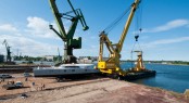 Sunreef Super Yacht CHE at her launch