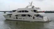 IAG127 Superyacht PRIMADONNA at her Sea Trials - Photo Credit IAG Yachts