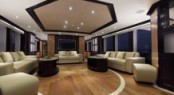 Interior of the Majesty 125 Yacht Interior of the Majesty 125 Yacht