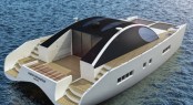 Marvin catamaran - aft view Marvin catamaran - aft view
