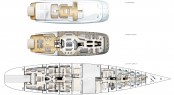 Philippe Briand desinged sailing yacht VERTIGO 220 flybridge Deck Accom - Image courtesy of Philippe Briand