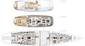 Philippe Briand desinged sailing yacht VERTIGO 220 flybridge Deck Accom - Image courtesy of Philippe Briand