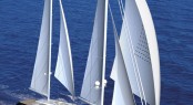 Sailing Yacht Vertigo - as designed by Philippe Briand and launched by Alloy Yachts in 2010