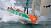 Sailing yacht Groupama 70. Photo by Rick Tomlinson.