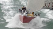 The British Keelboat Academy's TP52 sailing yacht, John Merricks II. Photo Credit RORC Rick Tomlinson