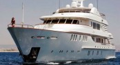 Yacht Mystic Underway