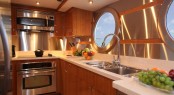 Argos Motor Yacht Gulfstream 92 Galley Argos Motor Yacht Gulfstream 92 Galley