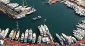 Cannes International Boat and Yacht Show Photo from above