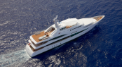 Feadship Super Yacht Lady Christine - Birds View