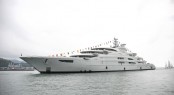 Fincantieri Mega Yacht SERENE at her launch