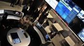 Guests tour the new Race Control Room at Volvo Ocean Race Headquarters in Alicante Photo Credit Volvo Ocean Race