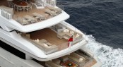 Sanlorenzo’s first steel megayacht The 46 Steel super yacht Lammouche Aft View - Photo Credit Sanlorenzo Sanlorenzo’s first steel megayacht The 46 Steel super yacht Lammouche Aft View - Photo Credit Sanlorenzo