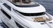 Sanlorenzo’s first steel megayacht The 46 Steel super yacht Lammouche Forward - Photo Credit Sanlorenzo Sanlorenzo’s first steel megayacht The 46 Steel super yacht Lammouche Forward - Photo Credit Sanlorenzo