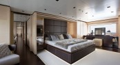 Sanlorenzo’s first steel megayacht The 46 Steel super yacht Lammouche Owners Suite - Photo Credit Sanlorenzo Sanlorenzo’s first steel megayacht The 46 Steel super yacht Lammouche Owners Suite - Photo Credit Sanlorenzo