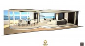 Upper Deck Salon - Sunrise 47 motor yacht Upper Deck Salon - Sunrise 47 motor yacht
