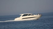 Wake 66 motoryacht at her trial