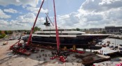 Y706 superyacht, MCA Large Commercial Yacht Code (LY2) recently launched from the Oceanco Shipyard