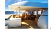30m Super Catamaran Q5 (hull YD66) by Yachting Developments - Aft