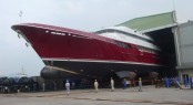 MCC Superyacht MAZU launched - Credit Maritime Concept and Construction