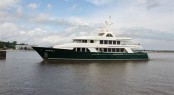 SEA OWL, a 142' (43.3m) Tri-Deck Motor Yacht, has departed the Burger shipyard for her delivery voyage - Photo Credit Burger Boat Compnay