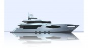44m  CMN and Bannenberg Rowell motor yacht SCORPIO