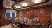 Superyacht Sycara IV Dining - Burger Boat