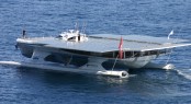 T&Atilde;�RANOR PlanetSolar Catamaran