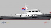 Balk Shipyard and Felix Buytendijk Yacht Design’s 36m explorer motor yacht.