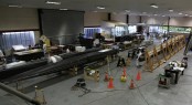 Construction of the first AC45 catamaran. Warkworth, 17 December 2010. Photo copyright Ivor Wilkins America's Cup